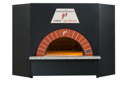 Печь для пиццы Valoriani Vesuvio 100OT дровяная с подом 100 см 