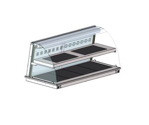 Витрина тепловая Apach Lhdsl18O
