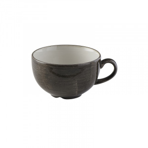 Чашка Cappuccino 340МЛ Stonecast Patina, цвет Iron Black Paibcb281