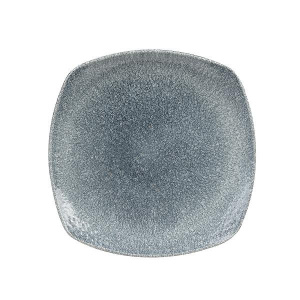 Тарелка мелкая квадратная 21,5СМ, цвет Raku Topaz Blue, Studio Prints Rktbsp91