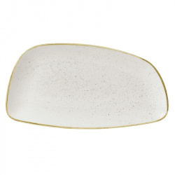 Купить блюдо сервировочное chefs geo 35х18,5см, без борта, stonecast, цвет barley white swhsge351 – цена от завода, доставка до двери | RuOborudovanie.ru