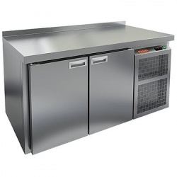 Купить стол охлаждаемый hicold gn 11/bt m (-10-20), 2 двери, 1390х700х850, на колесах – цена от завода, доставка до двери | RuOborudovanie.ru