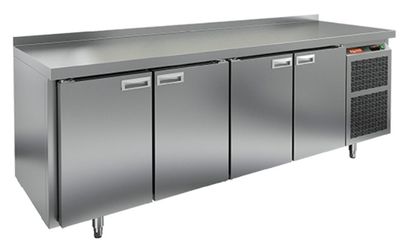 Стол охлаждаемый Hicold GN 1111/BT (-10-18), 4 двери, 2280х700х850