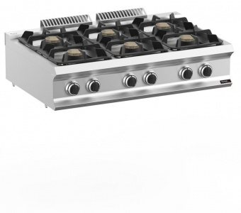 Плита газовая 6 конфорочная 700 серии Apach Chef Line Glrrg117P