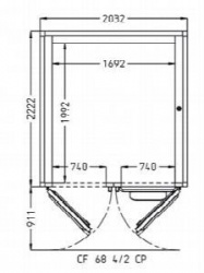 Купить камера расстоечная pavailler cf 68 4/2 cp 60x80 2двери/4тележки – цена от завода, доставка до двери | RuOborudovanie.ru