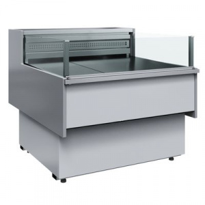 Витрина холодильная Полюс GC110 SM 1,5-2 (с боковинами, открытая) (0011-9006)