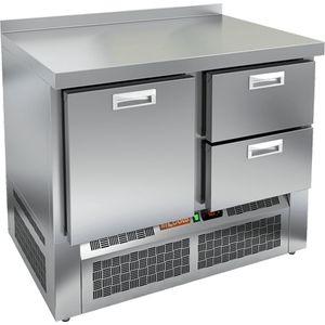Стол морозильный Hicold SNE 12/BT на 210л (-10-18), 1 дверь, 2 ящ, 1000х600х850, ниж.агрег.