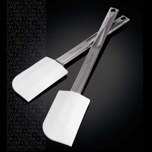Лопаточка кондитерская 40СМ, силиконовая, ручка нейлон, T до 230*С 50Sc400