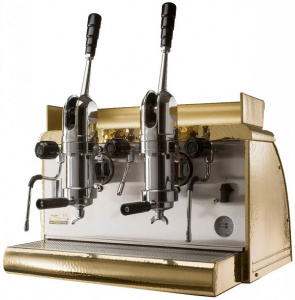 Кофемашина рожковая Victoria Arduino ATHENA LEVA 2 BRASS латунь