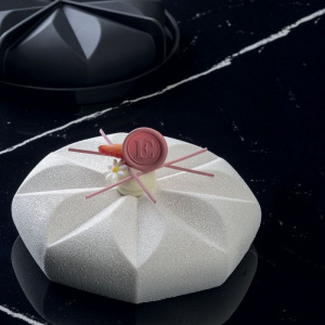 Форма для мороженого/суфле 3D "СОЛНЕЧНЫЙ" D180Мм H50Мм (ОБЪЕМ 0,966Л), силикон Ke064S