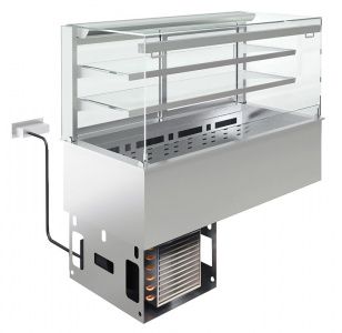 Витрина тепловая Emainox I7Vpv3Rpvcpan1150 встраиваемая пристенная