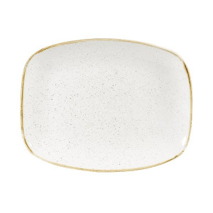 Блюдо прямоугольное Chefs 35,5Х24,5СМ, без борта, Stonecast, цвет Barley White Swhsxp141