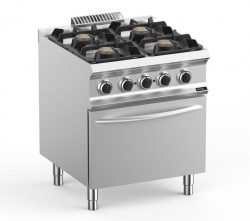 Купить плита газовая 4 конфорочная 700 серии apach chef line glrrg77fep – цена от завода, доставка до двери | RuOborudovanie.ru