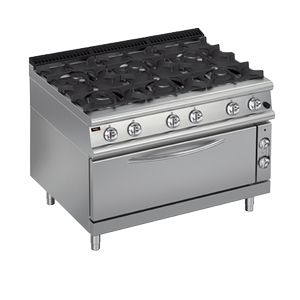 Плита газовая 700 серии Apach Chef Line Lrrg127Fg