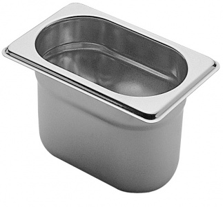 Гастроемкость из нержавеющей стали GN1/9х6,5 см Paderno 1411006