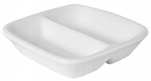 Менажница фарфор Cameo Imperial White 2-Х секционная L7,5См H2,1См 210-013