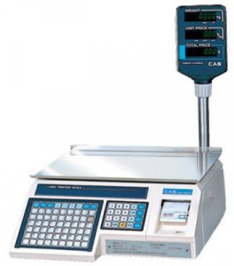 Весы торговые с печатью этикеток Cas LP-06R (1.6)