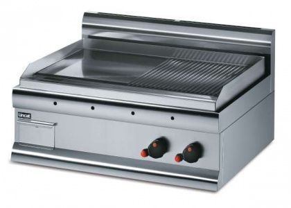 Жарочная поверхность Lincat GS7/RpFL газовая ребристая/плоская 71,8*40,9см с 2 зон.нагр.