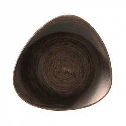 Тарелка мелкая треугольная 26,5СМ, без борта, Stonecast Patina, цвет Iron Black Paibtr101 – купить в RuOborudovanie.ru с доставкой до двери Купить тарелка мелкая треугольная 26,5см, без борта, stonecast patina, цвет iron black paibtr101 – цена от завода, доставка до двери | RuOborudovanie.ru