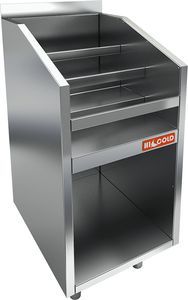 Лестница ликёрная HiCold НБмлЛ-8/7Б с бортом 800х700х850мм