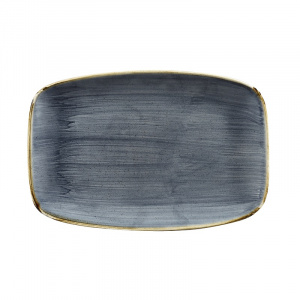 Блюдо прямоугольное Chefs 30Х19,9СМ, без борта, Stonecast, цвет Blueberry Sbbsobl41