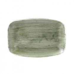 Купить блюдо прямоугольное chefs 30х19,9см, без борта, stonecast patina, цвет burnished green pabgobl41 – цена от завода, доставка до двери | RuOborudovanie.ru