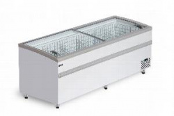 Купить бонета-ларь с гнутым стеклом снеж bonvini bfg 1850 серая отделка – цена от завода, доставка до двери | RuOborudovanie.ru