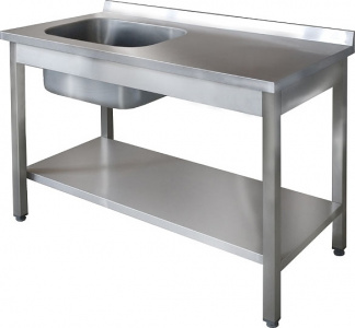 Стол с ванной моечной ITERMA 430 СБ-211/1207м правый