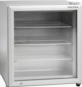 Шкаф морозильный Tefcold Uf100G на 88л барный со стеклом