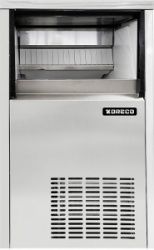Купить льдогенератор koreco az 25/8 cube кубикового льда 25 кг/сут с корпусом из нерж.стали – цена от завода, доставка до двери | RuOborudovanie.ru