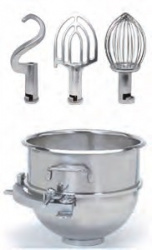 Комплект для миксера Spar 40/62PACC дежа 40л с насадками для планет.миксера SP-64P