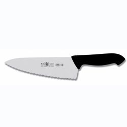 Купить нож поварской "шеф" 20см с волнистой кромкой, красный horeca prime 28400.hr60000.200 – цена от завода, доставка до двери | RuOborudovanie.ru