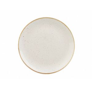 Тарелка мелкая 28,8СМ, без борта, Stonecast, цвет Barley White Swhsev111