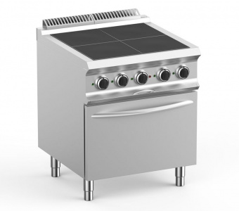 Плита электрическая 4 конфорочная 700 серии Apach Chef Line Glrle77Fevp