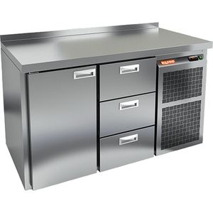 Стол с охлаждающим шкафом Hicold Gn 13 Br2 Tn
