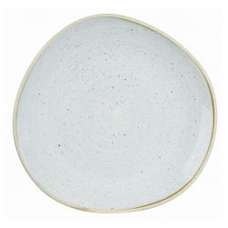 Купить тарелка мелкая "волна" 28,6см, без борта, stonecast, цвет duck egg blue sdesog111 – цена от завода, доставка до двери | RuOborudovanie.ru