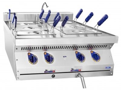 Электроварка Abat ЭВК-80/2Н арт.21000001738 (с корзинами 6хGN-1/3) с крышкой перфорир.