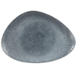Купить блюдо треугольное chefs 35,6х25см, без борта, цвет raku topaz blue, studio prints rktbtc361 – цена от завода, доставка до двери | RuOborudovanie.ru