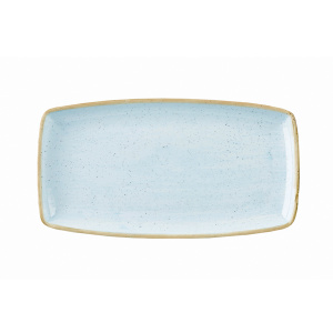 Блюдо сервировочное 35Х18,5СМ, без борта, Stonecast, цвет Duck Egg Blue Sdesop141