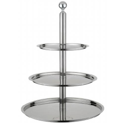 Купить этажерка для фруктов 3-х ярусная d50-40-30см h70см, нерж.сталь 50951050 – цена от завода, доставка до двери | RuOborudovanie.ru