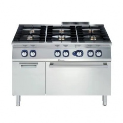 Купить плита 6 конфорочная 700 серии electrolux e7gcgl6c10 371005 газ – цена от завода, доставка до двери | RuOborudovanie.ru