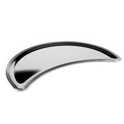 Купить поднос сервировочный 53х32,5см "halbmond", в форме полумесяца, нерж.сталь 11111aps – цена от завода, доставка до двери | RuOborudovanie.ru