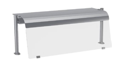Полка тепловая Kocateq DM94588 G E (1234мм) для мармита DM94943.3 с галог.подсветкой