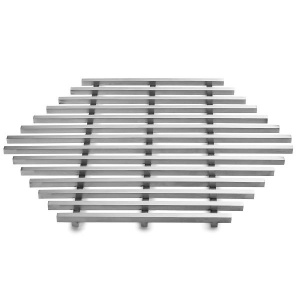 Решетка-гриль Rosseto Sm225 Honeycomb Small 33,4х29,1хH2см, шестиугольная, нерж.сталь