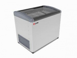 Ларь морозильный Frostor Fg 250 E серый с гнутым стеклом 