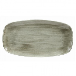 Купить блюдо прямоугольное chefs 29,8х15,3см, без борта, stonecast patina, цвет burnished green pabgxo111 – цена от завода, доставка до двери | RuOborudovanie.ru