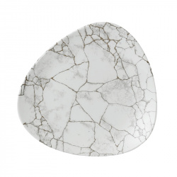 Тарелка мелкая треугольная 26,5СМ, без борта, цвет Kintsugi Agate Grey, Studio Prints Ktagtr101 – купить в RuOborudovanie.ru с доставкой до двери Купить тарелка мелкая треугольная 26,5см, без борта, цвет kintsugi agate grey, studio prints ktagtr101 – цена от завода, доставка до двери | RuOborudovanie.ru