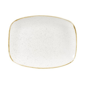 Блюдо прямоугольное Chefs 26,1Х20,2СМ, без борта, Stonecast, цвет Barley White Swhsobl31