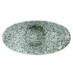 Купить блюдо овальное chefs 34,7х17,3см, без борта, цвет mineral green, studio prints mngrov351 – цена от завода, доставка до двери | RuOborudovanie.ru