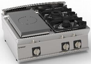 Плита комбинированная 740 серии Tecnoinox Pcpg8G7 713006 газ